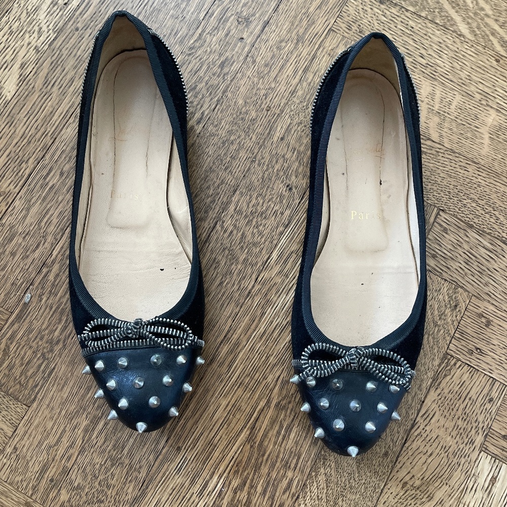 Christian Louboutin Candy Spiked Flats